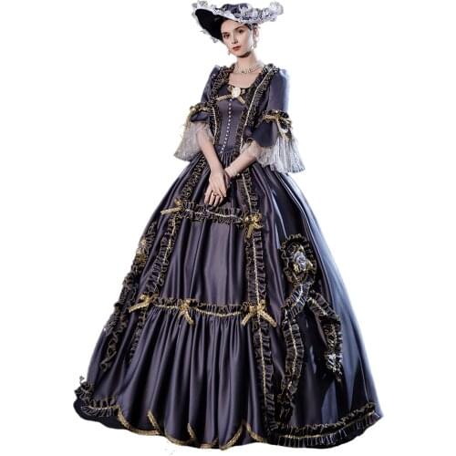 18th Century High-end Court Rococo Baroque Marie Antoinette Ball Dresses Historical Period Victorian Renaissance Gown ball