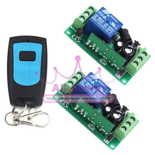 Free Shipping DC 12V 1CH Channel Wireless RF Smart Remote Control Switch Intelligent RF Curtain Controller & Wireless Switch