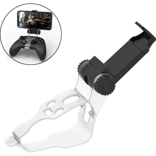 For Microsoft Xbox Series S/X Mobile Phone Holder Wireless Controller Clip Adjustable Mount Stand Bracket Game Accessories
