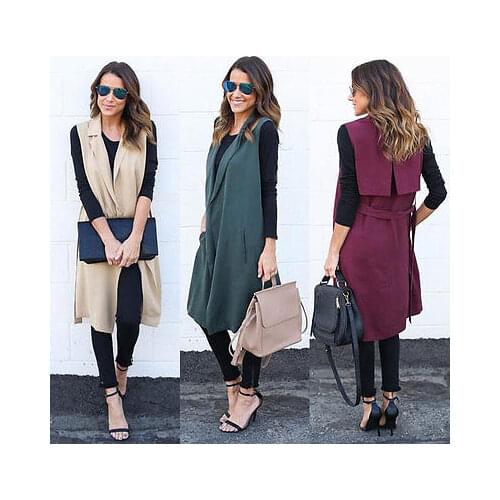 Hirigin Women's Long Vests