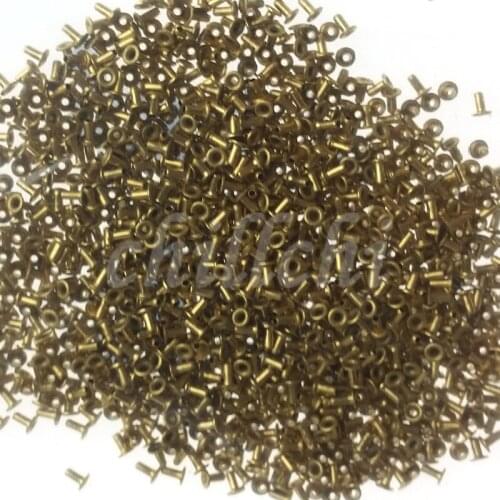Copper rivets Copper Corn 3x3mm sell a package of about 500 pieces