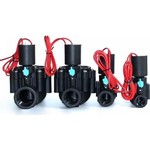 3/8" 1/2" 3/4" 1" Normally Closed Solenoid Valve Water 220V 12V 24V Nylon Valve For Farm Garden Landscape Irrigation