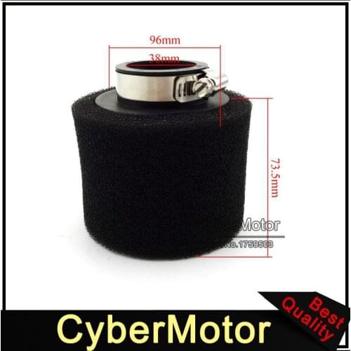 Foam 38mm Air Filter Clearner For Honda ATV Quad 4 Wheeler TRX 250 TRX250