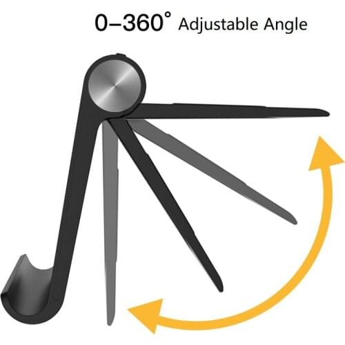 Mobile Phone Holder Stand Non-slip Silicone Pad Adjustable Desktop Support For All Smartphones Tablets Ipads