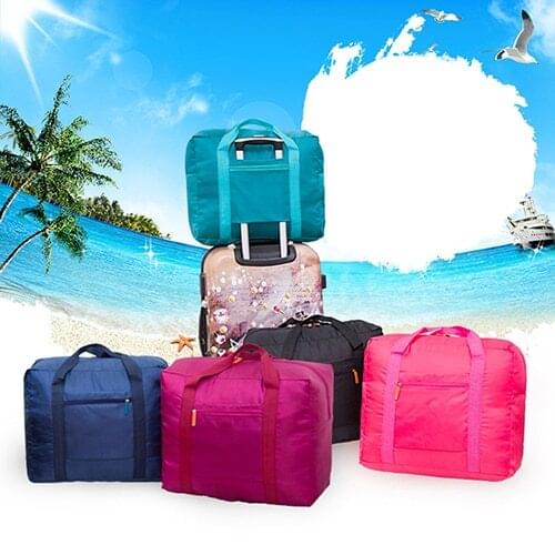 Useful Travel Journal Storage Luggage Bag Waterproof Nylon Clothes Bag Travel Bag