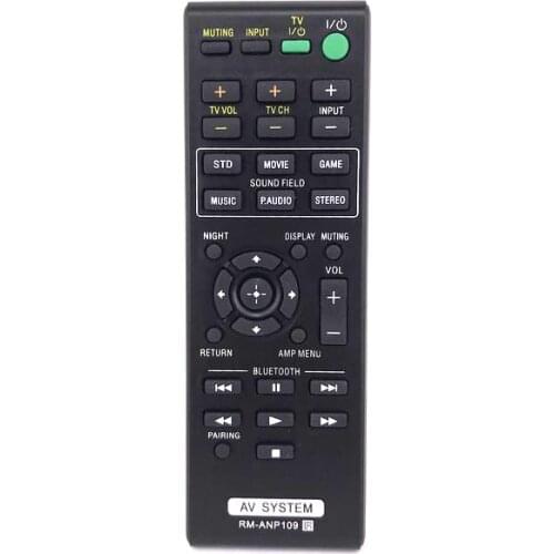 New Generic For Sony RM-ANP109 AV Home Theater System Sound Bar Wireless Subwoofer Remote Control RM-ANP105 Fernbedienung