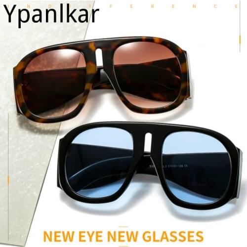 New Round Sunglasses Women Luxury Designer Trendy Outdoor Beach Large Frame Sun Glasses Female Gradient Shades