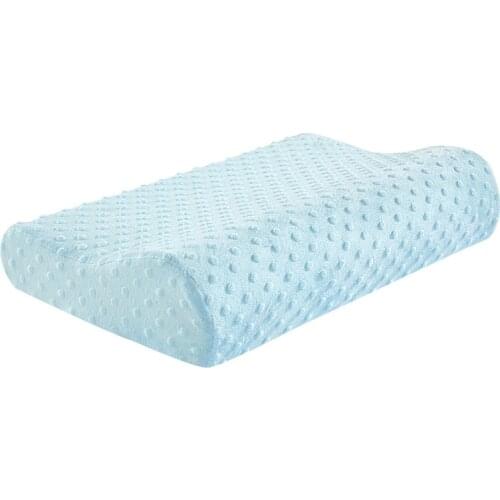 Adults Bamboo Fiber Memory Foam Pillows Child Orthopedic Pillow Sleeping Healthcare Therapy Cervical Pillow Almohada Ortopedica