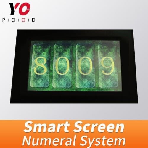 YOPOOD Smart Screen Numeral System Prop escape room enter correct 4 digits password to unlock real life takagism game supplier