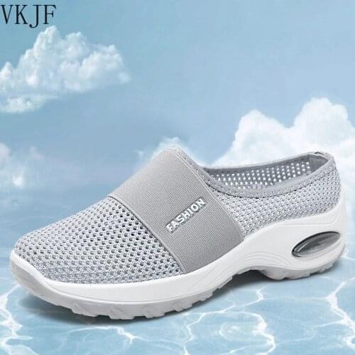 2021 Spring summer New All-match Platform Sneakers running Women Shoes Casual Air Mesh Female Flats Shoes For Woman