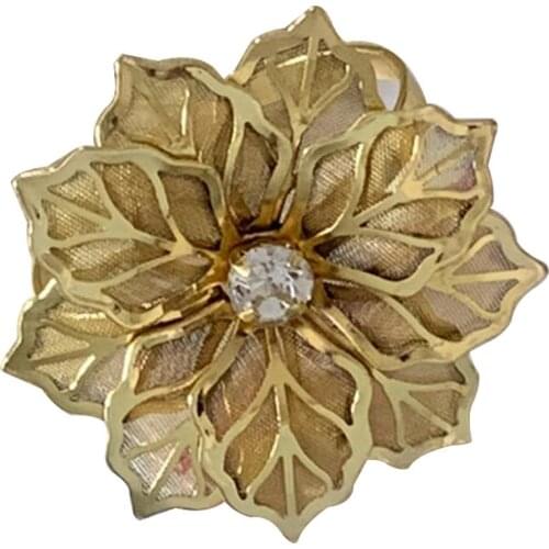 1 Pcs Napkin Rings Flower Holders Decorative Silver/gold Colors For Dinner Parties Birthdays Weddings Family Gathering Christmas