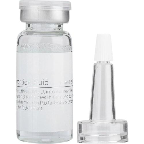 15ml Natural Herbal Extract Correction Fluid Liquid Painless Pigment Fading Agent Removal Eyebrow Eyeliner Lips Tattoo Ink Line