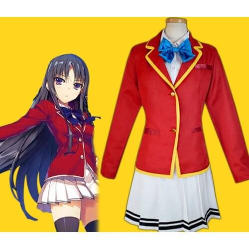 2021 Anime Classroom of the Elite Cosplay Costumes Horikita Suzune Dress Kushida Kikyou Cosplay Brand School Uniform Full Sets