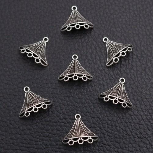 30pcs Circus Tent Charm Hip-hop Bracelet Earrings DIY Jewelry Pendants, Popular Handicrafts Findings 18*17mm A2132