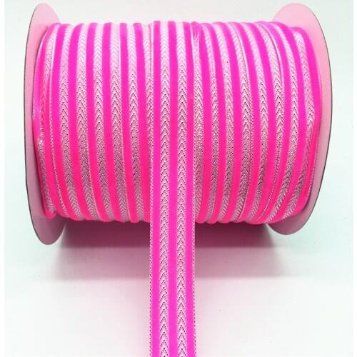 5 Yards 1"(25mm) Velvet Ribbon Wedding Party Decoration Handmade Ribbon Gift Wrapping Hair Bowknot DIY Christmas Ribbon #Rose