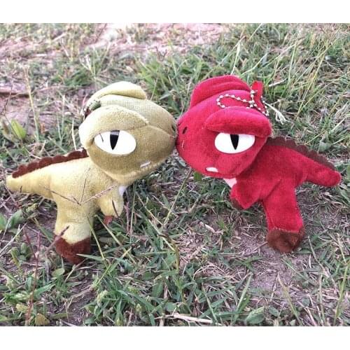 Dinosaur Keychains Kawaii Key Chain Key Pendant Baby Toys Girl Cute Plush Toys for Children Toys Anime Squishy Stuffed Animals