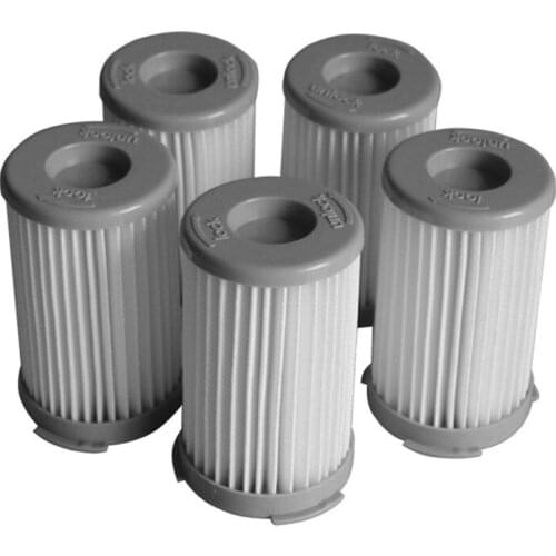 HEPA Filter Washable Robot Vacuum Cleaner Cartridge Pleated HEPA Filter for Electrolux ZS203 ZTI7635 ZW1300-213 5Pcs