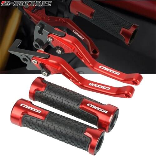 Motorcycle Accessories Brake Clutch Levers Handlebar Grip Handle Set for Honda CB1000RNERSPORTCAFE/CB1000R CB 1000 R 2018-2020