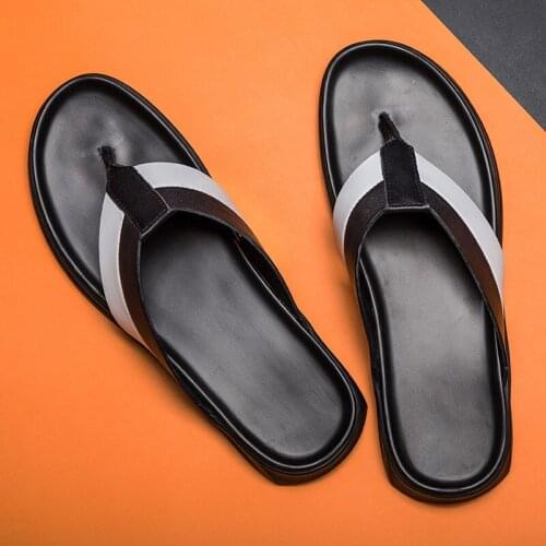 Mens Summer Flip Flops Zapatillas Verano Summer Men Sandals Shoe Male Cloth Shoes Sandals&slippers Slippers 45 2020