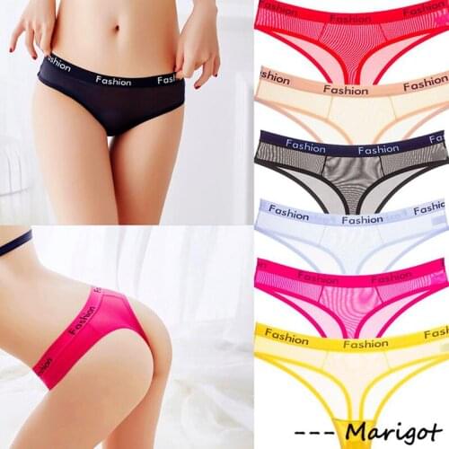 Sexy Cotton Sports Fitness Letter Wide Waist Low Waist Seamless Womens Briefs Thong panty Ladies Sexy Sports Fitness Panties