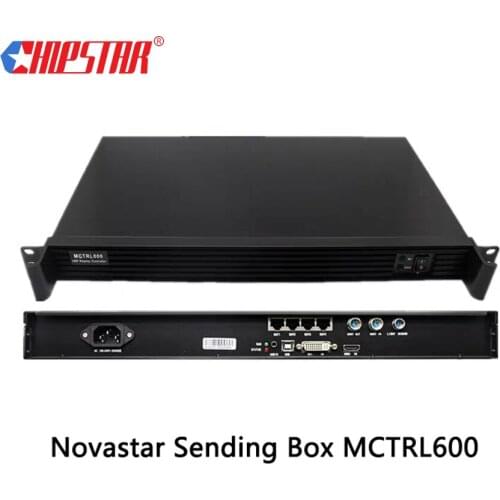 LED Display Screen Controller Novastar MCTRL600 Sending Box Video Player Panel Drive Card