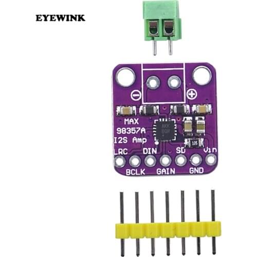 Max98357 I2S 3W Class D Amplifier Breakout Interface Dac Decoder Module Filterless Audio Board For Raspberry Pi Esp32