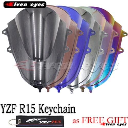 YZF R15 Motorcycle Windshield Windproof Windscreen For Yamaha YZF-R15 V3 2017 2018 2019