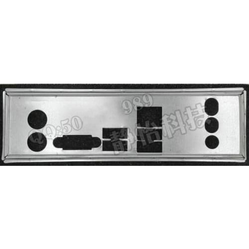 IO I/O Shield BackPlate Blende Bracket For ASRock H61M-VS3 FM2A55M-VG3 H61M-VG3