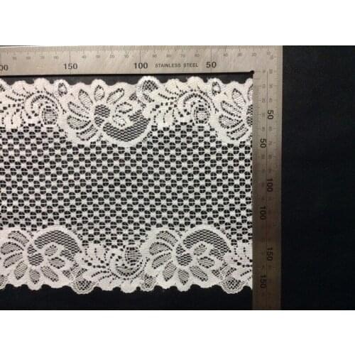 16cm hot selling symmetrical jacquard flora motif edge lace trim,JC0826G