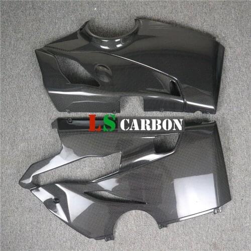 Motorcycle Accessories Belly Chassis side panel (for Akrapovic Mufflers) For Ducati Panigale V4 V4S Full Carbon Fiber