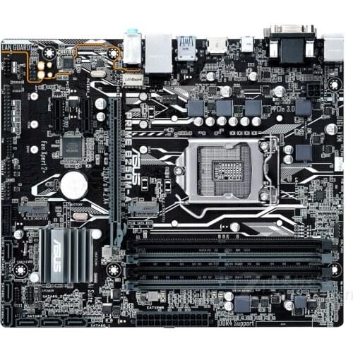 Asus PRIME B250M-A Desktop Motherboard B250 Socket LGA 1151 i7 i5 i3 DDR4 USB3.0 Micro-ATX