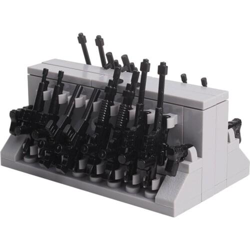 WW2 Building Bricks Swat Weapons Military Blocks Toys for Boys over 6 Years Bricks Parts Accessories MOC Compatible City Friends