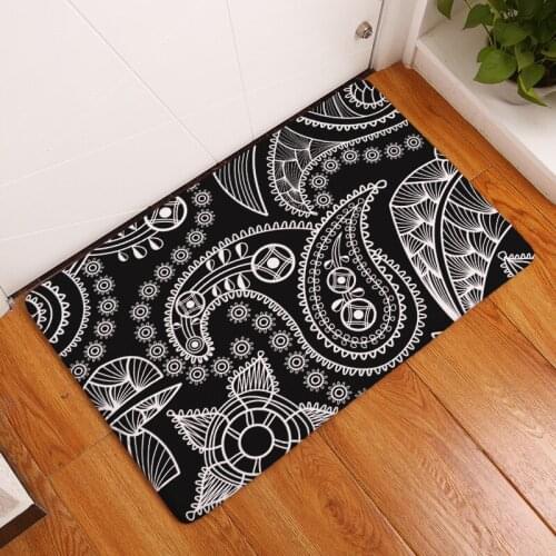 New hot sale Hook Jade floor Mat Printed Non Slip Carpets Mat Bathroom Carpet Bath Mat 40x60cm/50*80 Rugs Home living room free