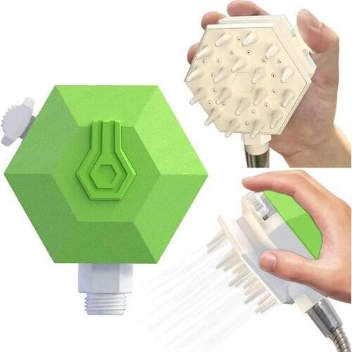 Pet Shower Dog Shower Nozzle Cat Comb Pet Hair Brush Massage Shower Comb Multifunctional Cleaning Beauty Tool