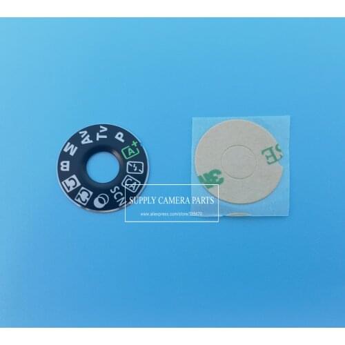 NEW TOP Function Dial Model Button Label for Canon 80D Top Cover Mode dial Oem Digital Camera Repair Part