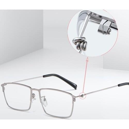 Men Anti Blue Light Reading Glasses Women Metal Full Frame Presbyopic Computer Glasses Magnifier Optical Eyeglasses +150+200+250