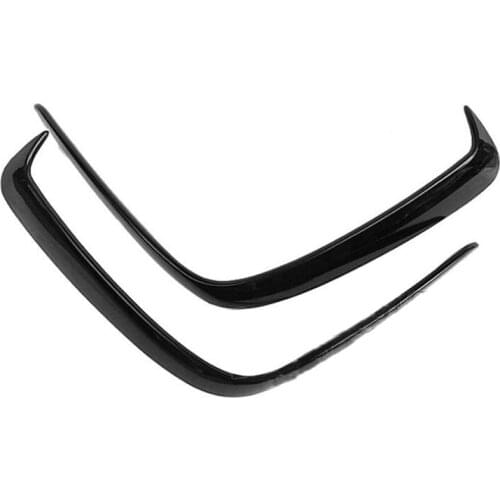 Fit for Mercedes for Benz W176 Sports A180 A200 A250 A45 2013 -2018 ABS black Rear Bumper Splitter Spoilers