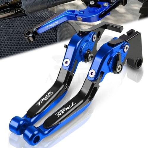 Motorcycle Tmax T-MAX CNC Brake Clutch Levers FOR YAMAHA TMAX560 T-MAX560 DX 2020 2021 Adjustable Accessories With TMAX 560 LOGO