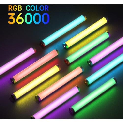 LED Photography Light Handheld Full RGB Light Tube Stick Soft Lighting 10w 32cm Photos Video for TikTok Youtube VS nanlite 6c