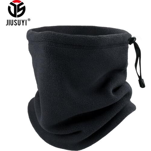 Top Winter Scarves Windproof Fleece Tube Scarf Half Face Mask Cover Dustproof SKi Snowboard Neck Warmer Gaiter Bandana Women Men