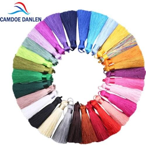 10PCS Fashion Multicolor Chinese Knot Tassel DIY Handicrafts Garment Home Textile Curtain Pendant Jewelry Makingh Accessories