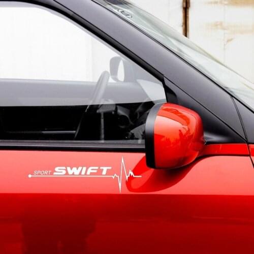 2 Pcs For Suzuki Swift Vinyl Car Sticker Car Decal Styling