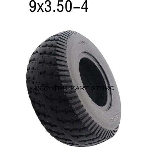 9 Inch 9x3.50-4 Outer Tyre Pneumatic Tire For Electric Tricycle Elderly Electric Ecooter Pocket Bike Mobility Scooter