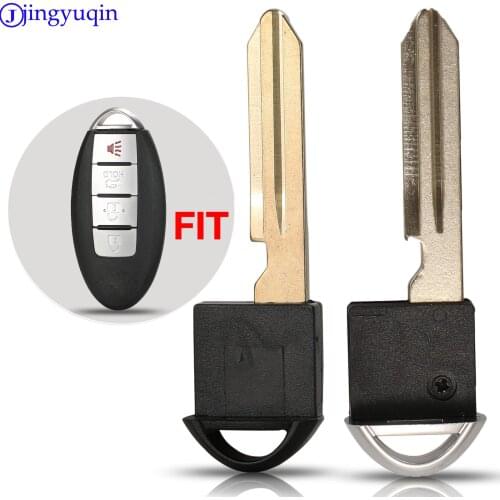 Jingyuqin Uncut Blade Replacement Emergency Valet Insert Car Key Blade For Nissan Infiniti 370Z Altima Armada Cube Maxima Murano
