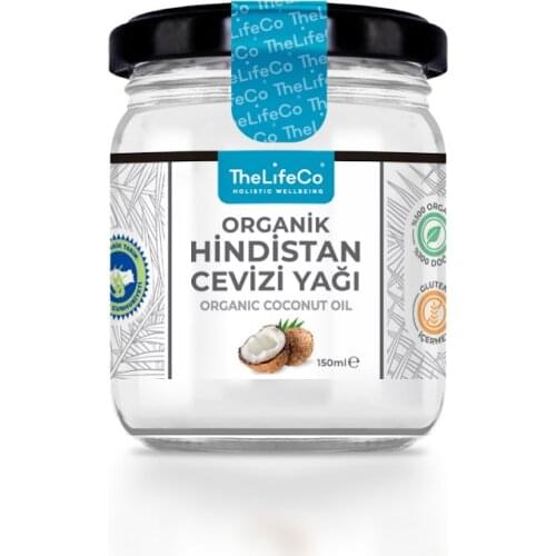 Organic coconut oil hair mask massage oil cake pie