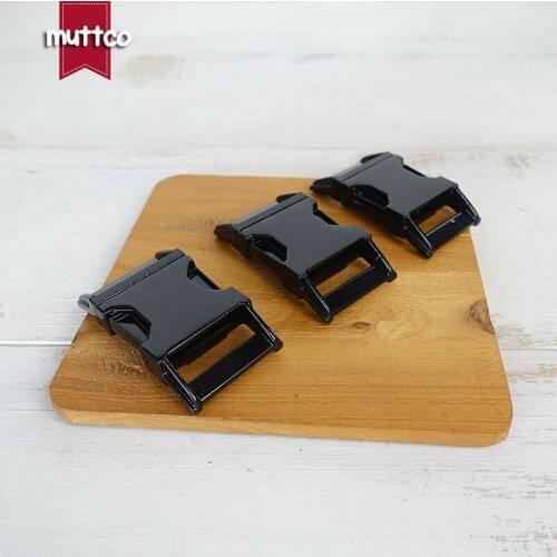 Plated metal buckle quick side release buckle kirsite garment bag accessories 25mm webbing DIY pet collar accessories DCK-007