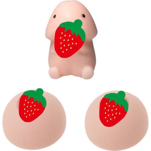 1 Set Dingding Mimi Squishy Toy Cute Antistress Ball Squeeze Mochi Rising Toy Stress Relief Toy