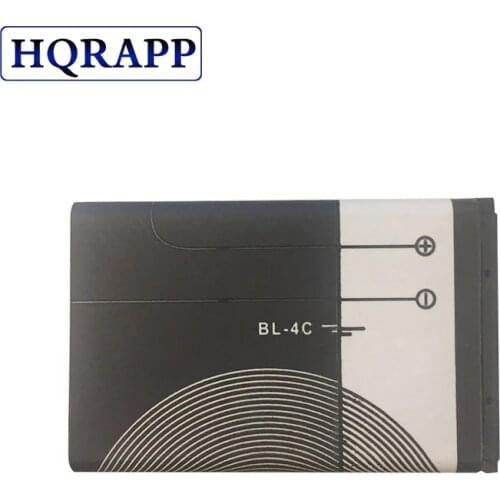New Battery BL-4C BL 4C 890mAh for Nokia 6300 6100 3500c 7200 X2-00 Bateria Batterij Accumulator