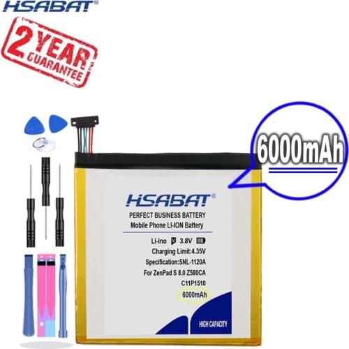 New Arrival [ HSABAT ] 5200mAh C11P1510 Replacement Battery for ASUS ZenPad S 8.0 Z580CA Tablet PC