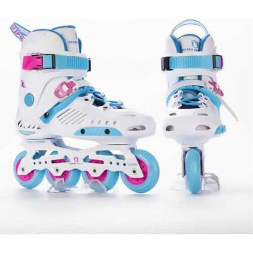JK GTR Slalom Inline Skates Adult Child Roller Skating Shoes Sliding Free Skating Patines FSK Brake Street Road Rollerblade